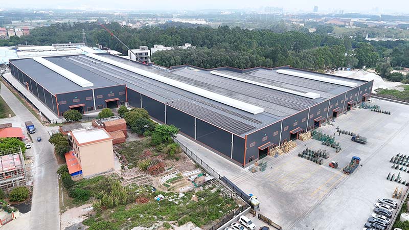 佛山金仕捷家装建筑玻璃全流程智能仓储连线案例