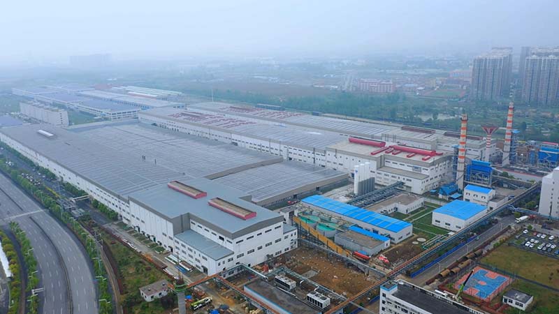 合肥彩虹玻璃二期建筑节能玻璃智能扩产升级案例